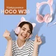 Наушники для детей Bluetooth Hoco W36 Cat EAR с микрофоном 3.5 мм розовые - зображення 6