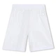 Шорты DKNY, арт. 62271, блестки, белый, 4 года, 100 см - изображение 1