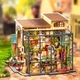 Конструктор 3D міні-будинок Robotime Rolife Emily’s Flower Shop DG145 - изображение 2