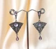 Женские сережки Подвески Готика jewelry Серебристые - изображение 5