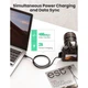 Кабель UGREEN US132 USB 2.0 Male to Mini 5 Pin Male 3m, Black - изображение 7