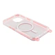 Чехол TPU+PC LanyardCase with MagSafe для iPhone 13 / 14 pink - изображение 5
