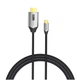Відео Кабель Vention CRBBG Cotton Braided Type-C to HDMI 1.5m, Black - зображення 2