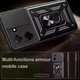 Протиударний броньований чохол із захистом камери для Xiaomi Redmi A5 Armor Case Keysion black - зображення 8