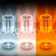 Лампа настільна Crystal Light Джус RGB 16 LED З пультом та USB зарядкою - зображення 7