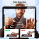 Стилус для iPad 2018–2025 UGREEN LP787 быстрая зарядка через USB-C, блокировка прикосновений ладонью, чувствительность к наклону White (35762) - изображение 4