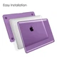 Чохол Crystal HardShell для Macbook Pro 13.3 M1/M2/Intel Фіолетовий - зображення 2