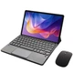 Клавиатура-подставка беспроводная Smart Keyboard + Мышка для Xiaomi Redmi Pad 2 Ukr+Eng Black - изображение 1