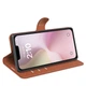 Чохол-книжка Litchie Wallet для Apple iPhone 16e Brown - зображення 2