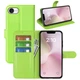 Чохол-книжка Litchie Wallet для Apple iPhone 16e Light Green - зображення 1