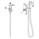Комплект инсталляции Grohe Rapid SL 4в1 и подвесного унитаза с крышкой Koller Pool Round Smart Rimless Tornado 3,0 + гигиенический душ Devit Style (3884000G/38732000/RN-0490-RQ3/CV17011010) - изображение 7