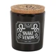 Ароматична свічка Elements of home fragrance з серії Midnight Ritual, аромат black opium - изображение 3