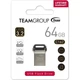 Флеш-накопитель Team Group C162 64 ГБ, USB 3.1, моноблок, стильный серый корпус с черными акцентами (TC162364GB01) - изображение 4