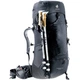 Рюкзак Deuter Aircontact Lite 45+10 л black-graphite 3340223 7403 - изображение 7