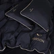 Комплект постельного белья MirSon Satin ELIT Black Pearl Corner 143 x 210 см (2200001484306) - изображение 1
