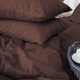 Наволочка MirSon Satin Premium 0211 Cacao 70 x 70 см (2200000673312) - зображення 1