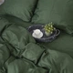 Простынь на резинке MirSon Satin Premium 0844 Green Olive 160 х 190 см (2200002025294) - изображение 6