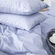 Простынь на резинке MirSon Satin Premium 0843 Grey Blue 140 х 200 см (2200002024822) - изображение 4
