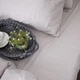 Простынь на резинке MirSon Satin Premium 0841 Powder 90 х 190 см (2200002024099) - изображение 1