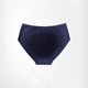 Трусики бесшовные Anttifu Lingerie 885 размер 3XL микрофибра Синий - зображення 2
