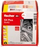 Дюбель Fischer SX Plus 8 x 40 мм 100 шт (568008) - изображение 2