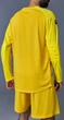Комплект воротарської форми Kelme ZAMORA II жовтий 2XL 7361ZB1256.9716 - зображення 5