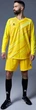 Комплект воротарської форми Kelme ZAMORA II жовтий 2XL 7361ZB1256.9716 - зображення 15