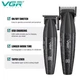 Профессиональный набор для стрижки волос VGR V-640 аккумуляторный Barber Combo PREMIUM - изображение 5