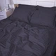 Простынь MirSon Satin ELIT Graphite 150 х 220 см (2200011248431) - изображение 3