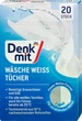 Серветки для відновлення білого кольору Denkmit Wäsche-Weiss-Tücher 20 шт - изображение 1