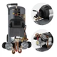 Компресор 50 л, 4 HP, 3 кВт, 220 В, 10 aтм, 420 л/хв., 2 циліндри INTERTOOL PT-0007 - зображення 5