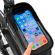 Sakwa rowerowa na ramę Springos z pokrowcem na telefon BA0090 Czarna (5907719498027) - obraz 12