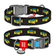 Нашийник WAUDOG Nylon з QR адресником, пластикова пряжка-фастекс "Дім" M (4823089354439) - изображение 1