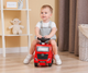 Pojazd dla dzieci Milly Mally Mercedes-Benz Actros Fire Truck Czerwony (5901761129434) - obraz 12