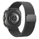 Ремінець broband Milastrap для Samsung Galaxy Watch Ultra (2025) - чорний (металевий) - зображення 2