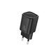 Сетевой адаптер Foneng EU69 20 Вт PD, USB-C — быстрая зарядка 5 V/9 V/12 V с PPS, компактный корпус Легкий блок питания для смартфонов, планшетов и других USB-C устройств поддержка Power Delivery, энергосбережение Черный - изображение 1