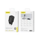 Сетевой адаптер Foneng EU69 20 Вт PD, USB-C — быстрая зарядка 5 V/9 V/12 V с PPS, компактный корпус Легкий блок питания для смартфонов, планшетов и других USB-C устройств поддержка Power Delivery, энергосбережение Черный - изображение 8