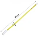 Світлодіодний LED нашийник Lesko L-18 Yellow S USB водовідштовхувальний, що світиться, для собак і котів - зображення 5