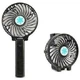 Портативний міні вентилятор ручний акумуляторний mini fan Чорний - изображение 3