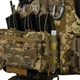 Плитоноска жилет Warmor Gen.6 Pro Max Пиксель с полным комплектом тактических подсумков - изображение 7