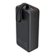 УМБ Power Bank Yoki YK-PMC4061 MaxCap 40000 mAh PD/QC3 65W комплектуется практичным кабелем Type C — Type C 20см Black - изображение 4