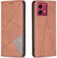 Чохол книжка SHLab Prisma Motorola G84 Brown (36263-30) - зображення 1