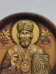 Ікона Святий Миколай Faini Crafts ікона з дерева 15 см - изображение 2