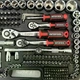 Профессиональный набор инструментов INTERTOOL ET-8219 STORM, 219 предметов, Cr-V, 3 трещотки 1/2", 3/8", 1/4" - изображение 6