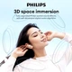 Наушники Philips TAT1199 для стиля (TWS, ANC, 24 часа, Bluetooth 5.4, белые) - изображение 5