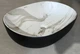 Раковина накладна MIXXUS PREMIUM ELLIPSE-0105 MARBLE-BLACK 600х400х150mm (MP6565) - зображення 7