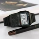 Наручний годинник Skmei 2255 з калькулятором чорний - зображення 4