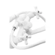 Змішувач для ванни Plamix Pablo -140 EURO SET White (зі шлангом і лійкою) (PM0670) - зображення 2