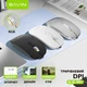 Мышь аккумуляторная BAVIN G-K-991 RGB Wireless 2.4G Plug-and-play DPI Bluetooth 5.1 Silver - изображение 4