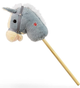 Koń na kiju Milly Mally Hobby Grey (5901761127355) - obraz 1